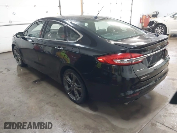 2017 Ford Fusion Sport with VIN 3FA6P0VP4HR154238, listed as a IAAI auction lot 41609483 with 94,508 mi miles. Bid and sale history available at carsss.com. Image 3.