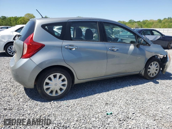 2015 Nissan Note SV with VIN 3N1CE2CP0FL436056, listed as a Copart auction lot 52378195 with 156,383 mi miles and Salvage Title. Bid and sale history available at DreamBid. Image 3.