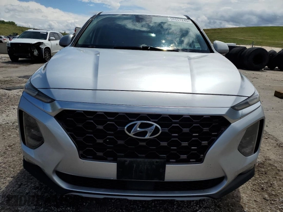 2019 Hyundai Santa Fe SEL z VIN 5NMS3CAD8KH008692, wystawiony jako Copart lot #58851245 z przebiegiem 86 015 mil mil oraz Szkoda całkowita • Salvage title. Historia ofert i sprzedaży dostępna na DreamBid. Obrazek 5.