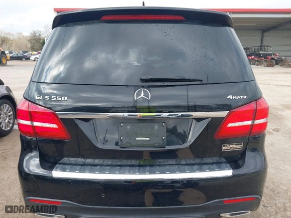 2017 Mercedes-Benz GLS with VIN 4JGDF7DE3HA952393, listed as a IAAI auction lot 41486489 with 86,350 mi miles. Bid and sale history available at carsss.com. Image 16.