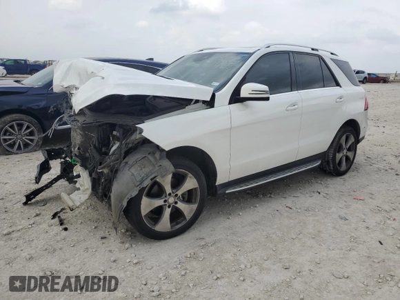 2016 Mercedes-Benz GLE 350 with VIN 4JGDA5JB7GA658779, listed as a Copart auction lot 51569725 with 129,818 mi miles and Salvage title. Bid and sale history available at DreamBid. Image 1.