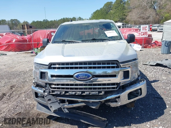 2019 Ford F-150 XL with VIN 1FTEW1C48KFC75687, listed as a IAAI auction lot 41908255 with 79,932 mi miles and . Bid and sale history available at DreamBid. Image 12.