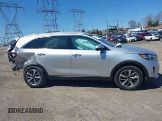2019 Kia Sorento EX V6 with VIN 5XYPHDA52KG564867, listed as a IAAI auction lot 41991146 with 70,458 mi miles. Bid and sale history available at carsss.com. Image 14.
