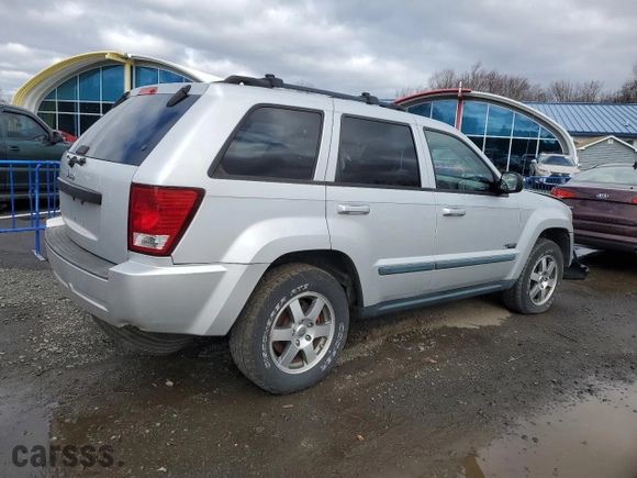 2008 Jeep Grand Cherokee Laredo with VIN 1J8GR48K48C180507, listed as a Copart auction lot 50203955 with 190,970 mi miles and Salvage Title. Bid and sale history available at carsss.com. Image 3.