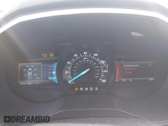 2018 Ford Edge Titanium with VIN 2FMPK4K85JBC24363, listed as a IAAI auction lot 41597055 with 46,451 mi miles. Bid and sale history available at carsss.com. Image 7.