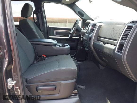 2024 Ram 1500 Warlock with VIN 1C6RR6LG6RS142337, listed as a IAAI auction lot 42734480 with 36,410 mi miles and . Bid and sale history available at DreamBid. Image 5.