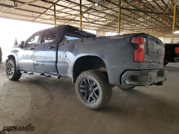 2022 Chevrolet Silverado 1500 LTD LT Trail Boss with VIN 3GCPYFEL7NG102024, listed as a Copart auction lot 73592814 with NaN miles and Salvage Title. Bid and sale history available at carsss.com. Image 2.
