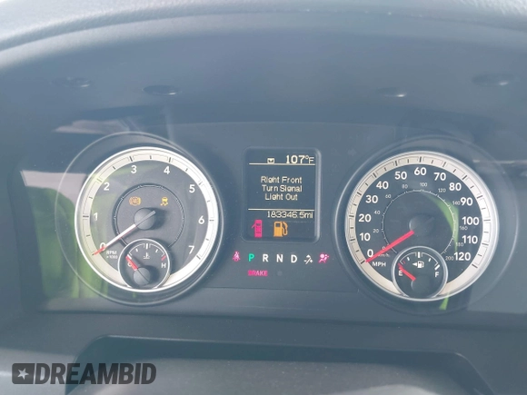 2013 Ram 1500 Express with VIN 3C6JR6AT0DG507821, listed as a IAAI auction lot 42708345 with 183,346 mi miles and . Bid and sale history available at DreamBid. Image 7.