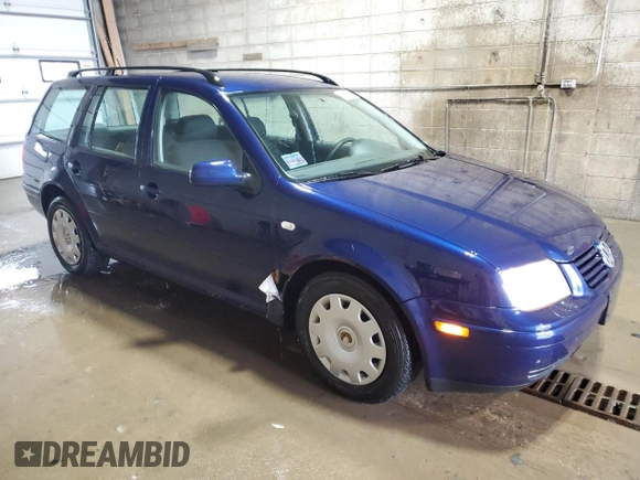 2002 Volkswagen Jetta with VIN WVWRB61J62W078021, listed as a Copart auction lot 58660375 with 251,833 mi miles and Clean title. Bid and sale history available at DreamBid. Image 4.