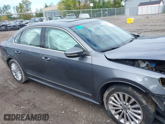 2017 Volkswagen Passat 1.8T SE with VIN 1VWBT7A36HC036977, listed as a IAAI auction lot 40483007 with 64,594 mi miles. Bid and sale history available at carsss.com. Image 14.