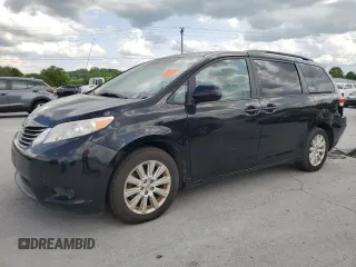 2014 Toyota Sienna LE with VIN 5TDJK3DC9ES087180, listed as a Copart auction lot 54420785 with 107,993 mi miles and Salvage title. Bid and sale history available at DreamBid. Image 1.