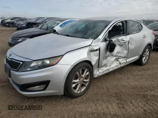 2012 Kia Optima EX with VIN 5XXGN4A66CG029239, listed as a Copart auction lot 43547215 with 171,662 mi miles and Salvage Title. Bid and sale history available at carsss.com. Image 1.