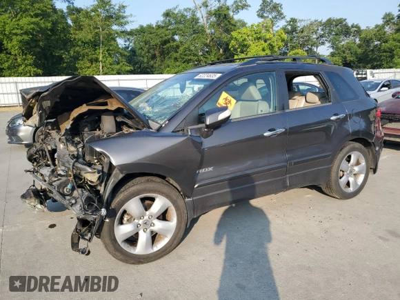 2009 Acura RDX Technology with VIN 5J8TB18589A002925, listed as a Copart auction lot 62224635 with Not provided miles and Salvage title. Bid and sale history available at DreamBid. Image 1.