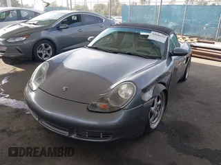 2001 Porsche Boxster S with VIN WP0CB29801U664241, listed as a IAAI auction lot 42046532 with 99,850 mi miles. Bid and sale history available at carsss.com. Image 17.