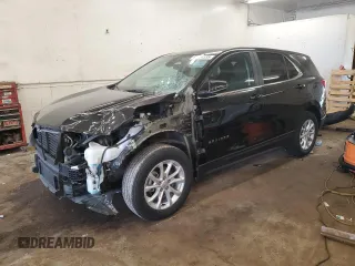 2021 Chevrolet Equinox LT with VIN 3GNAXUEV1ML337949, listed as a Copart auction lot 61184335 with 59,220 mi miles and Salvage title. Bid and sale history available at DreamBid. Image 1.
