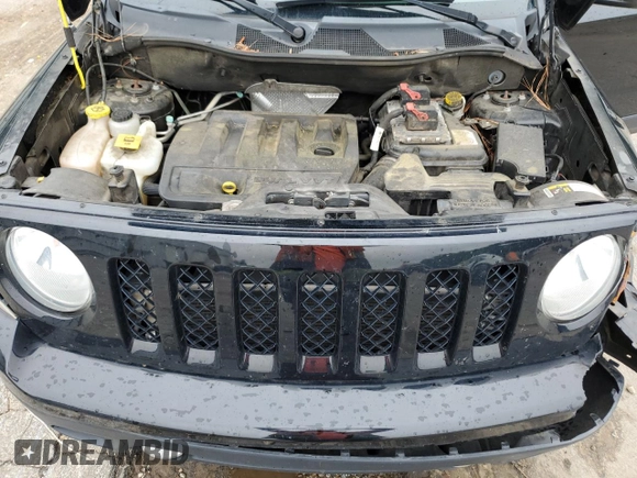 2017 Jeep Patriot Sport with VIN 1C4NJRBB1HD143808, listed as a Copart auction lot 58302235 with 136,123 mi miles and Salvage title. Bid and sale history available at DreamBid. Image 12.
