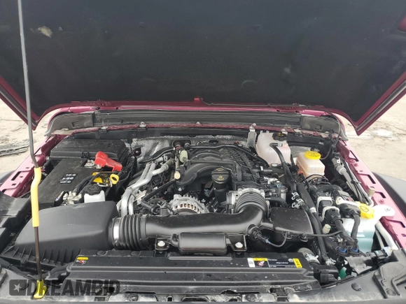 2024 Jeep Wrangler Rubicon with VIN 1C4PJXFG9RW346079, listed as a Copart auction lot 44136565 with 2,447 mi miles and Salvage Title. Bid and sale history available at DreamBid. Image 11.