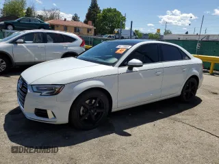 2018 Audi A3 Premium with VIN WAUB8GFFXJ1007634, listed as a Copart auction lot 56779565 with 88,073 mi miles and Non repairable. Bid and sale history available at DreamBid. Image 1.