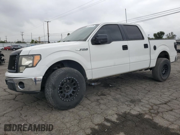 2013 Ford F-150 XL with VIN 1FTFW1CF7DFE06987, listed as a Copart auction lot 54513175 with 195,547 mi miles and Salvage Title. Bid and sale history available at carsss.com. Image 1.