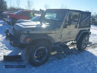 2004 Jeep Wrangler Sahara with VIN 1J4FA59S94P731123, listed as a IAAI auction lot 41288284 with 138,515 mi miles and . Bid and sale history available at DreamBid. Image 6.