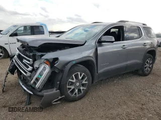 2021 GMC Acadia SLE with VIN 1GKKNKLS6MZ177256, listed as a Copart auction lot 44015375 with 98,886 mi miles and Salvage Title. Bid and sale history available at carsss.com. Image 1.
