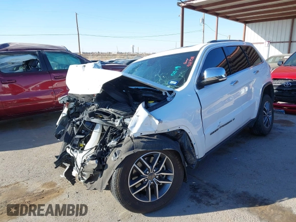 2022 Jeep Grand Cherokee Limited with VIN 1C4RJEBG2NC126300, listed as a IAAI auction lot 41622508 with Not provided miles and . Bid and sale history available at DreamBid. Image 2.