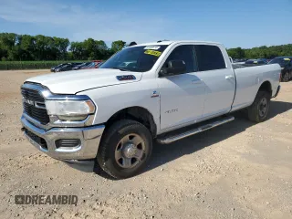 2021 Ram 2500 Big Horn with VIN 3C6UR5JL0MG542107, listed as a Copart auction lot 56498574 with 203,741 mi miles and Salvage title. Bid and sale history available at DreamBid. Image 1.