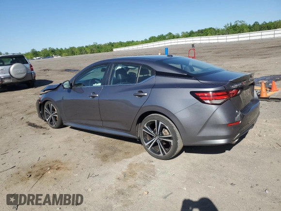 2022 Nissan Sentra SR z VIN 3N1AB8DV1NY206737, wystawiony jako Copart lot #54968695 z przebiegiem 36 649 mil mil oraz Szkoda całkowita • Salvage title. Historia ofert i sprzedaży dostępna na DreamBid. Obrazek 2.