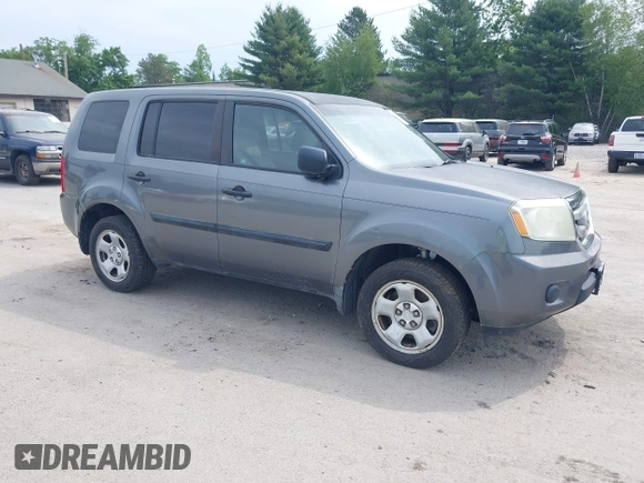2010 Honda Pilot LX z VIN 5FNYF3H27AB009581, wystawiony jako IAAI lot #42483262 z przebiegiem 201 962 mil mil oraz . Historia ofert i sprzedaży dostępna na DreamBid. Obrazek 1.