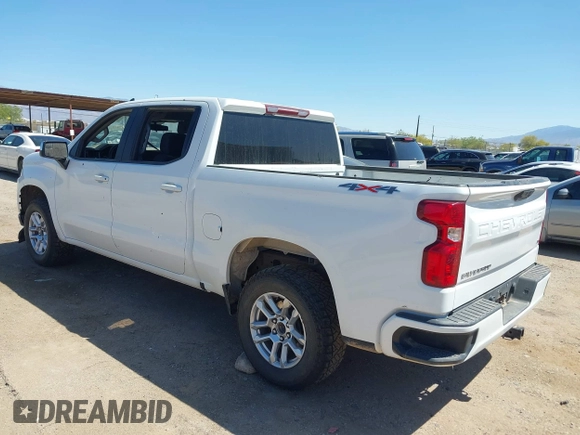 2023 Chevrolet Silverado 1500 LT with VIN 3GCPDKEK2PG244408, listed as a IAAI auction lot 41963518 with Not Provided miles and . Bid and sale history available at DreamBid. Image 3.