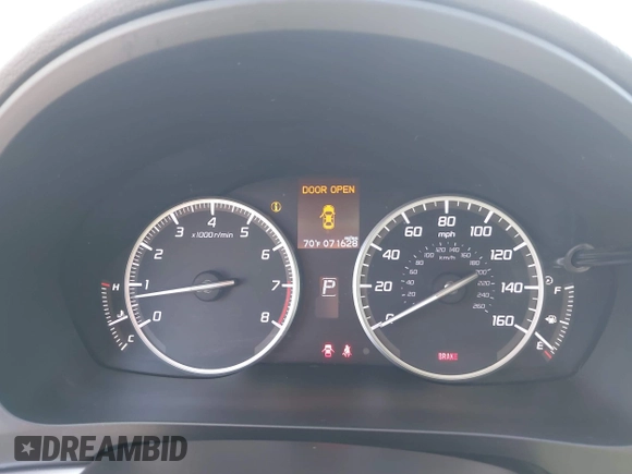 2016 Acura ILX with VIN 19UDE2F30GA022831, listed as a IAAI auction lot 41734215 with 71,628 mi miles. Bid and sale history available at carsss.com. Image 7.