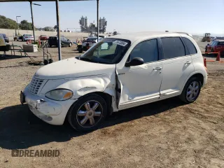2005 Chrysler PT Cruiser Limited with VIN 3C8FY68B75T550669, listed as a Copart auction lot 75672094 with 92,701 mi miles and Salvage Title. Bid and sale history available at carsss.com. Image 1.