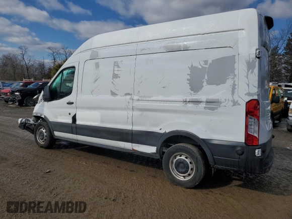 2020 Ford Transit Cargo with VIN 1FTBW1X84LKA64821, listed as a Copart auction lot 43793575 with 54,830 mi miles and Salvage title. Bid and sale history available at DreamBid. Image 2.