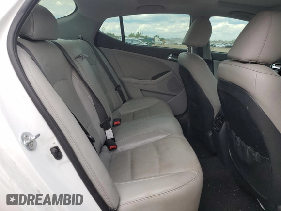 2013 Kia Optima EX with VIN 5XXGN4A78DG124542, listed as a Copart auction lot 59012495 with 167,908 mi miles and Salvage title. Bid and sale history available at DreamBid. Image 10.