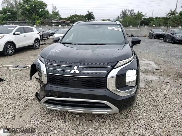 2022 Mitsubishi Outlander SEL with VIN JA4J3VA88NZ072042, listed as a Copart auction lot 89363145 with 20,955 mi miles and Non Repairable. Bid and sale history available at carsss.com. Image 14.