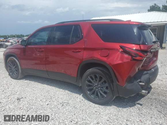 2023 Chevrolet Traverse RS with VIN 1GNEVJKWXPJ343036, listed as a Copart auction lot 57858945 with 16,074 mi miles and Salvage title. Bid and sale history available at DreamBid. Image 2.