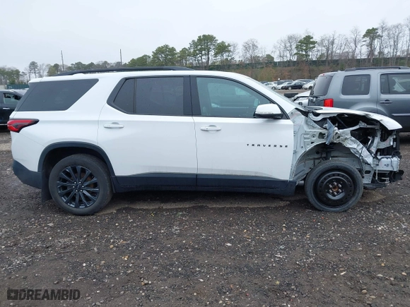 2022 Chevrolet Traverse RS with VIN 1GNEVJKW6NJ111191, listed as a IAAI auction lot 41990233 with 58,532 mi miles. Bid and sale history available at carsss.com. Image 13.