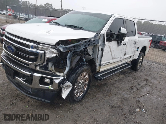 2021 Ford F-250 XL with VIN 1FT7W2BT1MEC92685, listed as a IAAI auction lot 41686482 with 54,639 mi miles and . Bid and sale history available at DreamBid. Image 17.