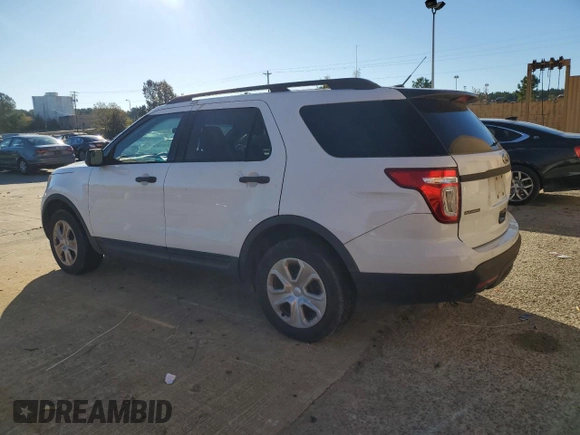 2015 Ford Utility Police Interceptor with VIN 1FM5K8AR2FGA21634, listed as a Copart auction lot 81078944 with 53,664 mi miles and Salvage Title. Bid and sale history available at carsss.com. Image 2.