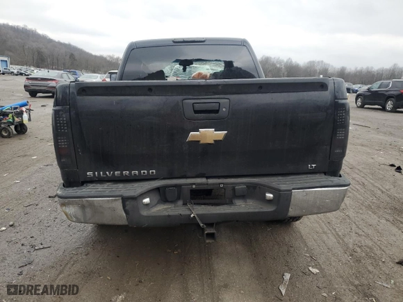 2007 Chevrolet Silverado 1500 LT w/1LT with VIN 3GCEK13M37G502558, listed as a Copart auction lot 45300455 with 407,467 mi miles and Salvage Title. Bid and sale history available at carsss.com. Image 6.