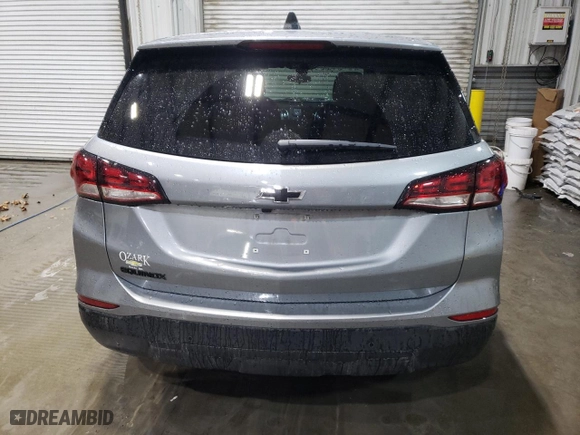 2024 Chevrolet Equinox LS with VIN 3GNAXHEG0RL208827, listed as a Copart auction lot 44701345 with 21,709 mi miles and Salvage Title. Bid and sale history available at carsss.com. Image 6.