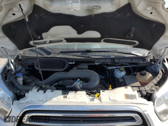 2017 Ford Transit XL with VIN 1FBZX2YM8HKA63177, listed as a Copart auction lot 54858195 with 123,403 mi miles and Salvage Title. Bid and sale history available at DreamBid. Image 12.