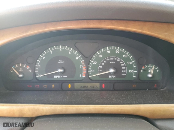 2003 Jaguar S-Type with VIN SAJEA01T73FM88619, listed as a Copart auction lot 45848435 with NaN miles and Clean Title. Bid and sale history available at carsss.com. Image 9.