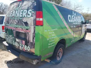2016 Chevrolet Express Cargo Van with VIN 1GCWGBFF8G1129945, listed as a IAAI auction lot 41679828 with 270,498 mi miles. Bid and sale history available at carsss.com. Image 4.