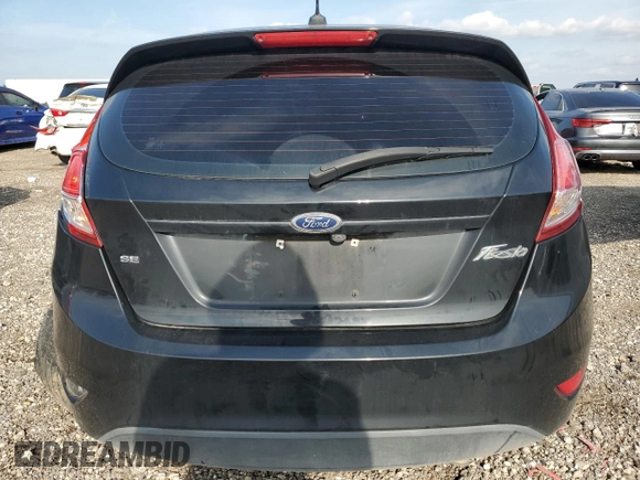 2019 Ford Fiesta SE with VIN 3FADP4EJ5KM147006, listed as a Copart auction lot 45287365 with 104,042 mi miles and Salvage Title. Bid and sale history available at DreamBid. Image 6.