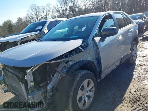 2023 Toyota RAV4 LE with VIN 2T3F1RFV0PW368392, listed as a IAAI auction lot 41444002 with 45,924 mi miles. Bid and sale history available at carsss.com. Image 17.