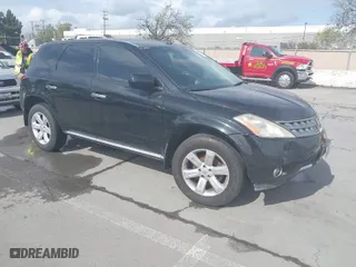 2006 Nissan Murano SL with VIN JN8AZ08W76W536781, listed as a IAAI auction lot 41937775 with 167,866 mi miles. Bid and sale history available at carsss.com. Image 1.