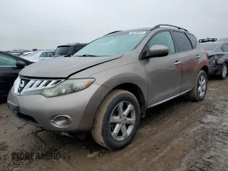 2009 Nissan Murano SL with VIN JN8AZ18W19W202093, listed as a Copart auction lot 48159035 with 146,274 mi miles and Salvage Title. Bid and sale history available at carsss.com. Image 1.