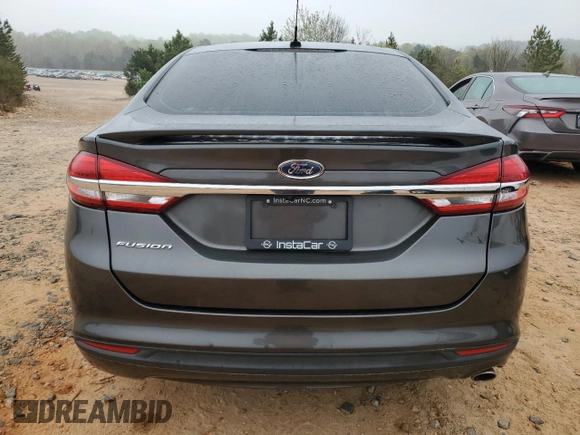 2017 Ford Fusion S with VIN 3FA6P0G78HR339132, listed as a Copart auction lot 51524595 with 101,345 mi miles and Salvage Title. Bid and sale history available at DreamBid. Image 6.
