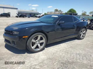 2012 Chevrolet Camaro 2LT z VIN 2G1FC1E37C9191056, wystawiony jako Copart lot #55046145 z przebiegiem 131 831 mil mil oraz Szkoda całkowita • Salvage title. Historia ofert i sprzedaży dostępna na DreamBid. Obrazek 1.